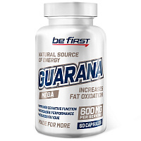 Guarana extract capsules 60капсул