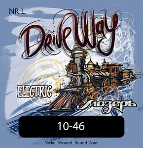 Комплект струн для электрогитары NR-L Drive Way, Light, никель 10-46 