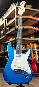 Электрогитара L-G1-ST-MBL синяя  купить в Батайсе, выгодная цена на электрогитара l-g1-st-mbl синяя  в интернет-магазине "Медведь"