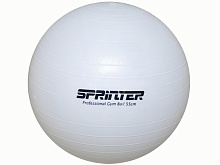 Мяч для фитнеса, "GYM BALL" белый d55см GM-55 600г. 29050