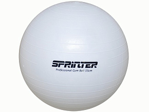 Мяч для фитнеса, "GYM BALL" белый d55см GM-55 600г. 29050 купить в Батайсе - цены в интернет-магазине спортивных товаров "Медведь"