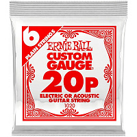 Струна одиночная 1020 для электро и акустических гитар. Сталь, калибр .020. DNT-64243