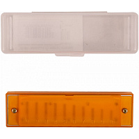 Диатоническая губная гармошка BEE DF10A-3 ORANGE, С, цвет оранжевый DNT-74512