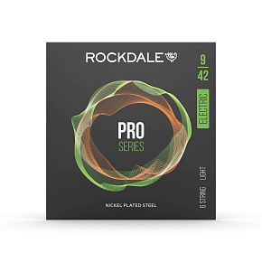Струны для электрогитары ROCKDALE PRO 9-42 Nickel Wound Light A157119 