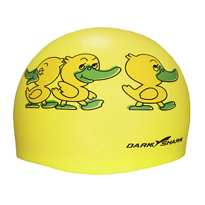 Шапочка д/плав. Dark Shark SC06cap детская с рисунком силиконовая  купить в Батайсе - цены в интернет-магазине спортивных товаров "Медведь"